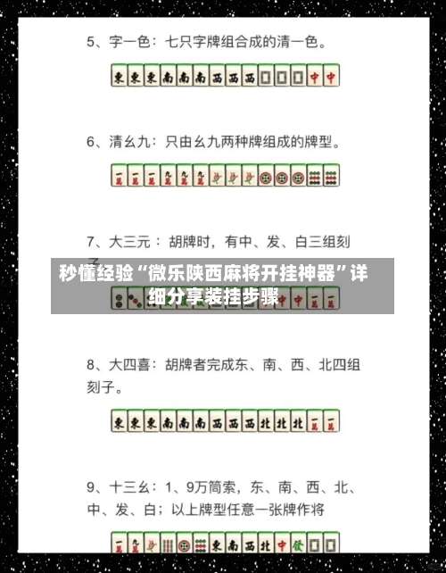 秒懂经验“微乐陕西麻将开挂神器	”详细分享装挂步骤-第1张图片