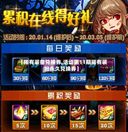 【稀有装备兑换券,活动第11期稀有装扮永久兑换券】-第2张图片