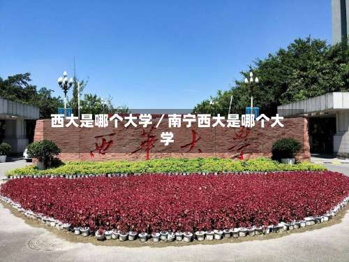 西大是哪个大学/南宁西大是哪个大学-第2张图片