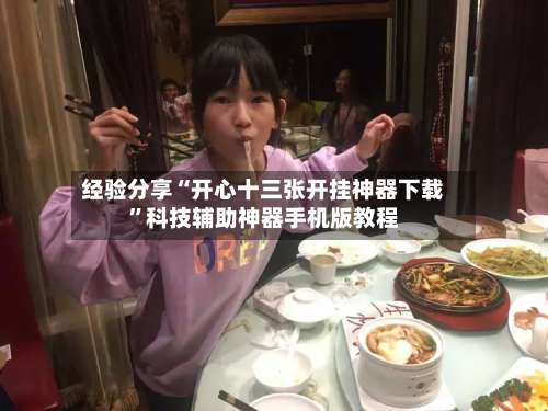 经验分享“开心十三张开挂神器下载	”科技辅助神器手机版教程-第1张图片