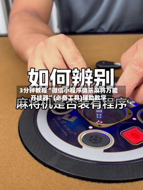 3分钟教程“微信小程序微乐麻将万能开挂器”(必备工具)辅助教学-第2张图片