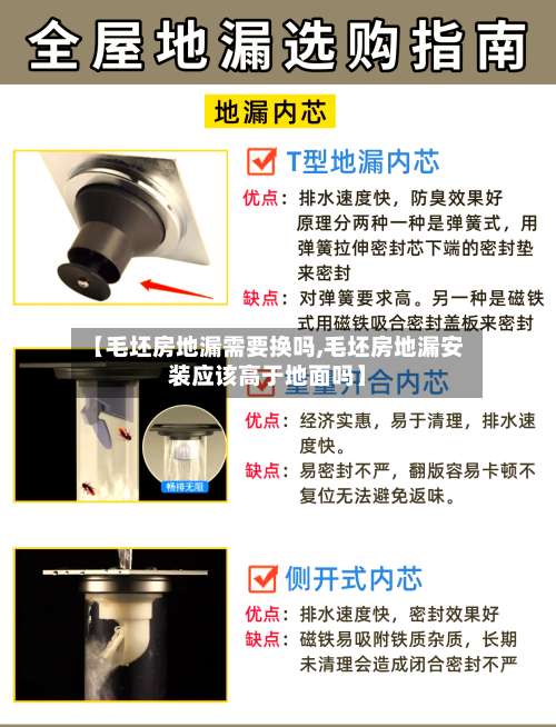 【毛坯房地漏需要换吗,毛坯房地漏安装应该高于地面吗】-第1张图片
