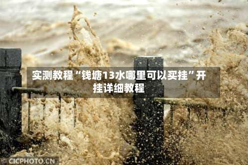 实测教程“钱塘13水哪里可以买挂”开挂详细教程-第2张图片