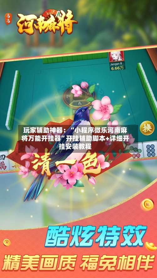 玩家辅助神器：“小程序微乐河南麻将万能开挂器”开挂辅助脚本+详细开挂安装教程-第2张图片