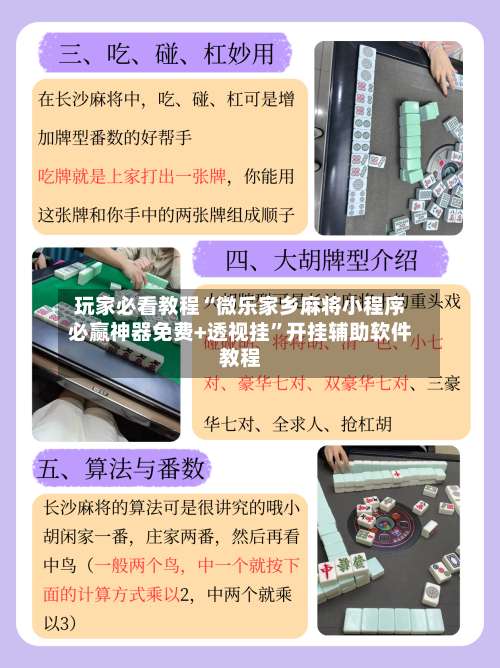 玩家必看教程“微乐家乡麻将小程序必赢神器免费+透视挂”开挂辅助软件教程-第2张图片