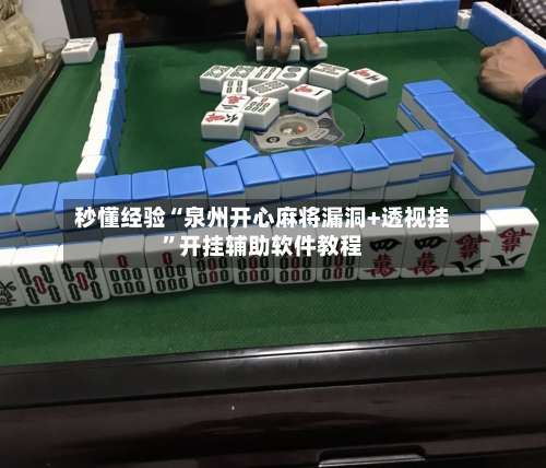 秒懂经验“泉州开心麻将漏洞+透视挂”开挂辅助软件教程-第1张图片