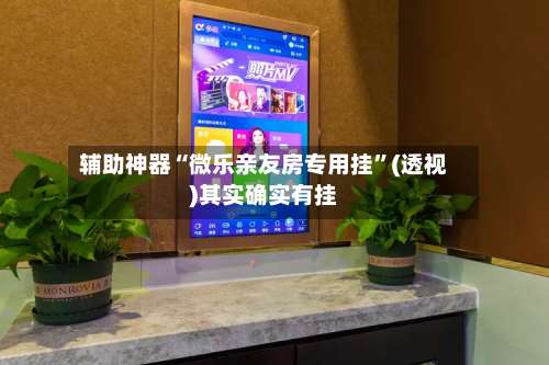 辅助神器“微乐亲友房专用挂”(透视)其实确实有挂-第2张图片