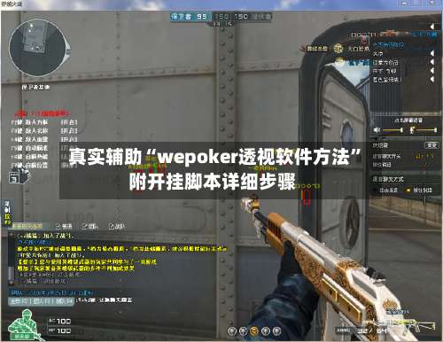 真实辅助“wepoker透视软件方法”附开挂脚本详细步骤-第1张图片
