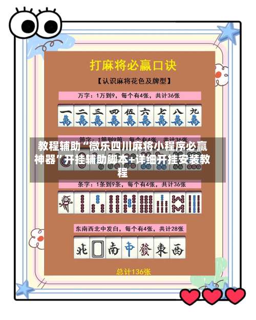 教程辅助“微乐四川麻将小程序必赢神器”开挂辅助脚本+详细开挂安装教程-第1张图片