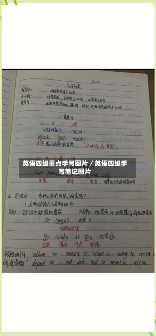 英语四级重点手写图片/英语四级手写笔记图片-第2张图片