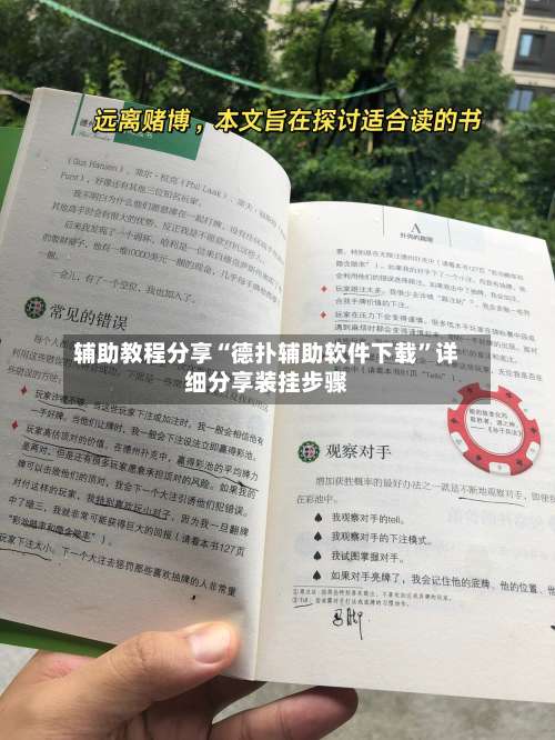 辅助教程分享“德扑辅助软件下载”详细分享装挂步骤-第1张图片