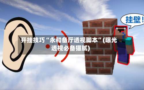 开挂技巧“永和备厅透视脚本	”(曝光透视必备猫腻)-第1张图片