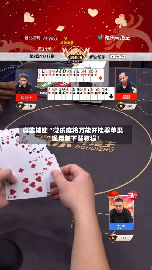 真实辅助“微乐麻将万能开挂器苹果”通用版下载教程！-第3张图片