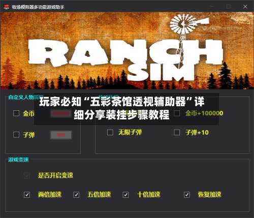 玩家必知“五彩茶馆透视辅助器”详细分享装挂步骤教程-第2张图片