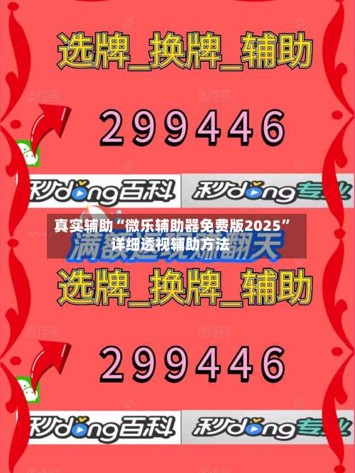 真实辅助“微乐辅助器免费版2025”详细透视辅助方法-第1张图片