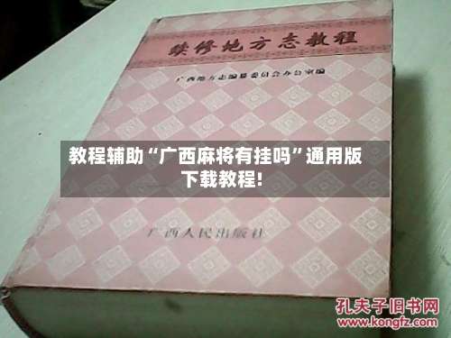 教程辅助“广西麻将有挂吗”通用版下载教程!-第3张图片
