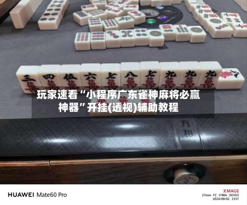 玩家速看“小程序广东雀神麻将必赢神器	”开挂(透视)辅助教程-第1张图片