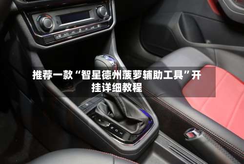 推荐一款“智星德州菠萝辅助工具”开挂详细教程-第1张图片