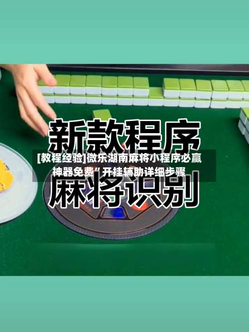 [教程经验]微乐湖南麻将小程序必赢神器免费”开挂辅助详细步骤-第3张图片