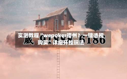 实测教程“wepoker德州？一键透视购买	”详细开挂玩法-第1张图片