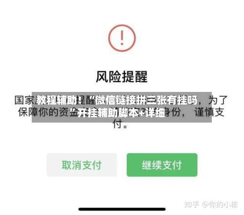 教程辅助！“微信链接拼三张有挂吗”开挂辅助脚本+详细-第2张图片