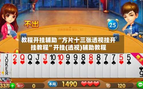 教程开挂辅助“方片十三张透视挂开挂教程	”开挂(透视)辅助教程-第1张图片
