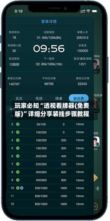 玩家必知“透视看牌器(免费版)”详细分享装挂步骤教程-第1张图片