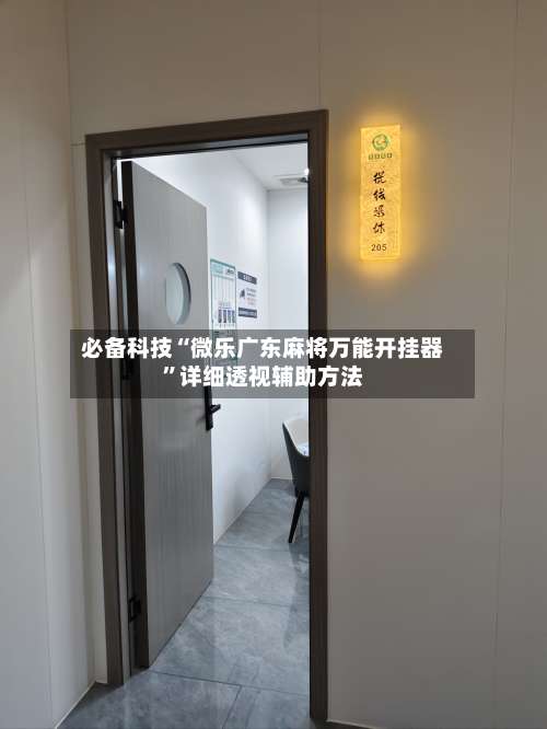 必备科技“微乐广东麻将万能开挂器	”详细透视辅助方法-第2张图片