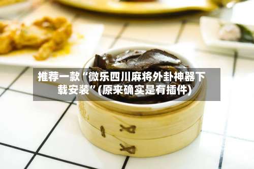 推荐一款“微乐四川麻将外卦神器下载安装	”(原来确实是有插件)-第1张图片