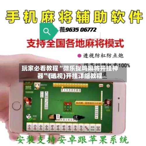 玩家必看教程“微乐捉鸡麻将开挂神器”(透视)开挂详细教程-第1张图片