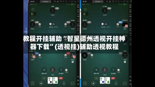 教程开挂辅助“智星德州透视开挂神器下载”(透视挂)辅助透视教程-第1张图片