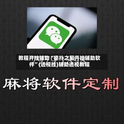 教程开挂辅助“德扑之星开挂辅助软件”(透视挂)辅助透视教程-第1张图片