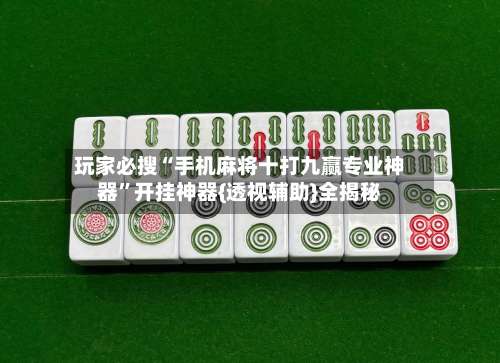 玩家必搜“手机麻将十打九赢专业神器”开挂神器{透视辅助}全揭秘-第3张图片