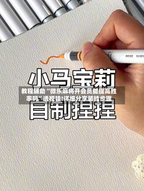 教程辅助“微乐麻将开会员能提高胜率吗”透视挂!详细分享装挂步骤-第2张图片