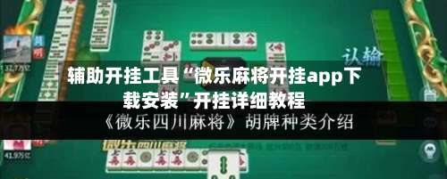 辅助开挂工具“微乐麻将开挂app下载安装	”开挂详细教程-第3张图片