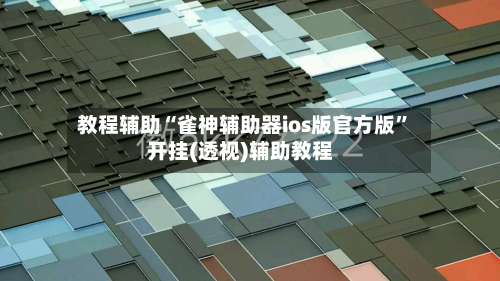 教程辅助“雀神辅助器ios版官方版”开挂(透视)辅助教程-第1张图片