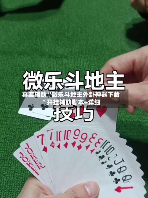 真实辅助“微乐斗地主外卦神器下载”开挂辅助脚本+详细-第1张图片