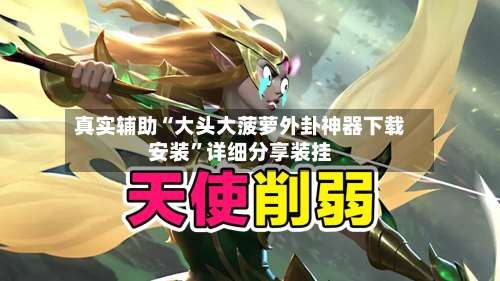 真实辅助“大头大菠萝外卦神器下载安装”详细分享装挂-第1张图片