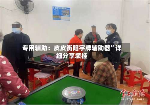 专用辅助：皮皮衡阳字牌辅助器”详细分享装挂-第2张图片