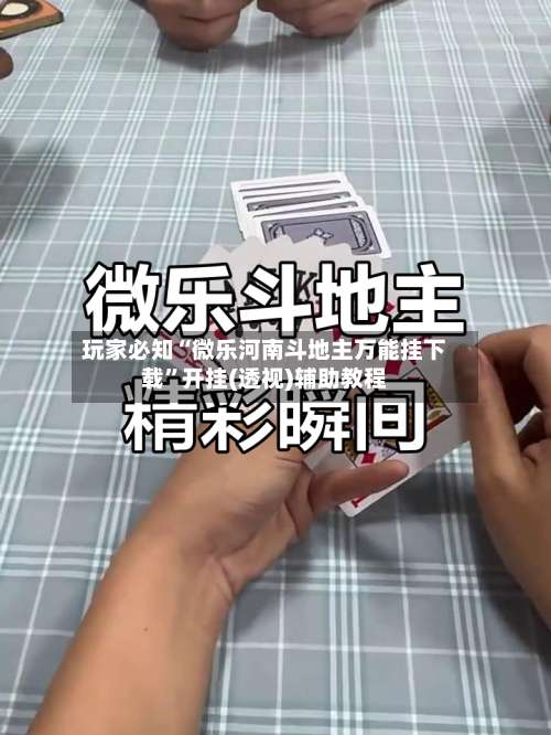 玩家必知“微乐河南斗地主万能挂下载”开挂(透视)辅助教程-第2张图片