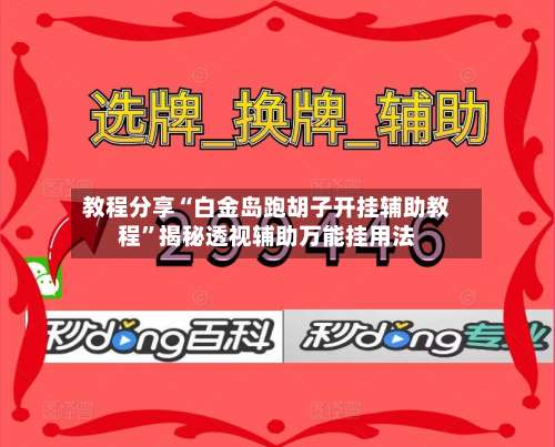 教程分享“白金岛跑胡子开挂辅助教程”揭秘透视辅助万能挂用法-第1张图片