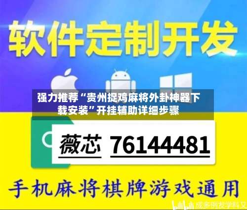 强力推荐“贵州捉鸡麻将外卦神器下载安装”开挂辅助详细步骤-第3张图片
