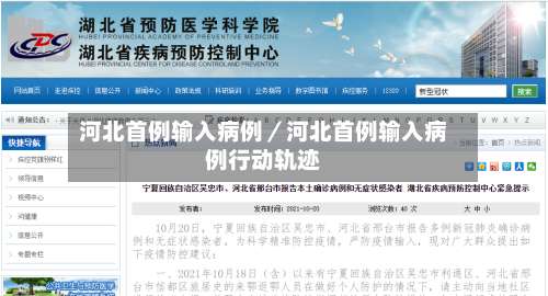 河北首例输入病例/河北首例输入病例行动轨迹-第1张图片