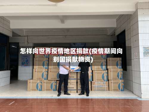 怎样向世界疫情地区捐款(疫情期间向别国捐献物资)-第1张图片