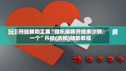 开挂辅助工具“微乐麻将开挂多少钱一个	”开挂(透视)辅助教程-第2张图片