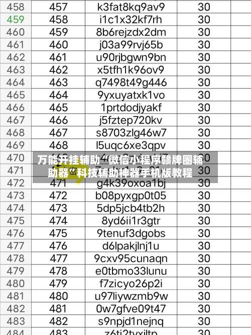 万能开挂辅助“微信小程序赣牌圈辅助器	”科技辅助神器手机版教程-第2张图片