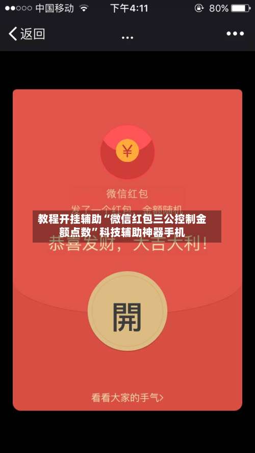 教程开挂辅助“微信红包三公控制金额点数”科技辅助神器手机-第3张图片