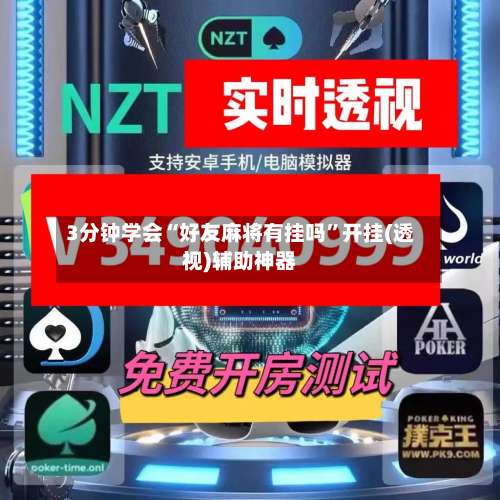 3分钟学会“好友麻将有挂吗”开挂(透视)辅助神器-第3张图片