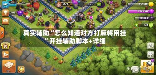 真实辅助“怎么知道对方打麻将用挂”开挂辅助脚本+详细-第3张图片