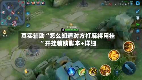 真实辅助“怎么知道对方打麻将用挂”开挂辅助脚本+详细-第1张图片